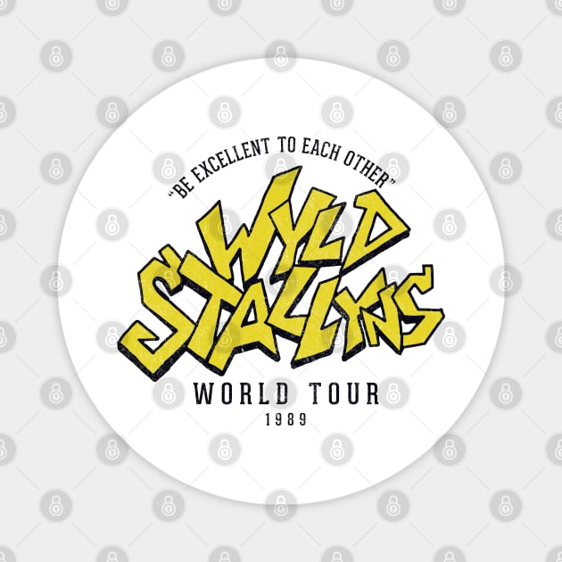 Wyld Stallyns - World Tour 1989 Magnet by BodinStreet